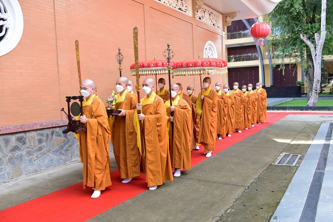 Lễ truyền giới Sa di Phương Trượng